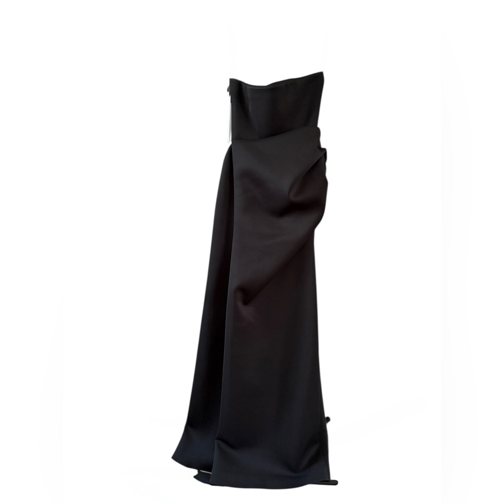 Jovani Black Strapless Dress - Picture 4 of 13
